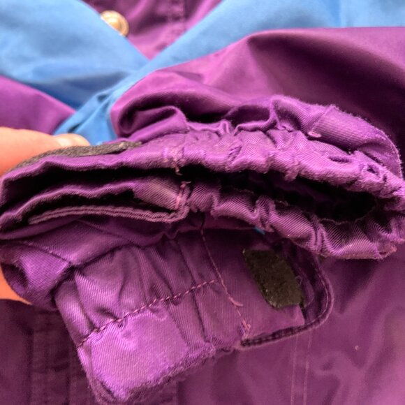 Phenix Alpine Vintage Retro Ski Insulated Hooded Full Zip Jacket 80s 90s Size 16 - Picture 6 of 16